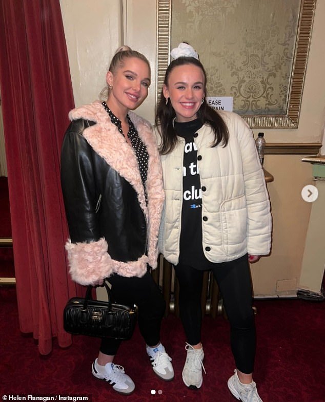 However, Helen still made sure to support the show as she went to watch the production, which now stars her former Coronation Street colleague