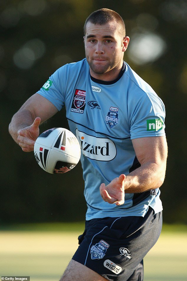 Despite playing eight years in the NRL and representing NSW in the 2009 State of Origin, Mr Poore said police work was his real 