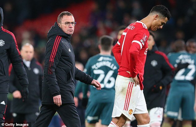 Rangnick went through a difficult period at Manchester United at the end of the 2021/2022 season