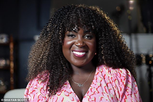 Afua Acheampong-Hagan (pictured), presenter and royal correspondent, said the Queen's appearance was the 'pinnacle' of the anniversary celebrations