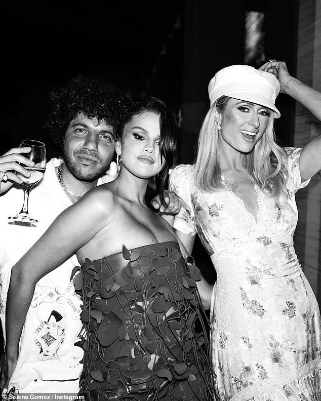 In July, Benny attended Selena's 31st birthday party, with her arm seductively around his waist - while he stood behind her;  seen at her bash, which was also attended by guest Paris Hilton