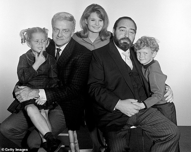 Seen with Anissa Jones as Buffy, Brian Keith as Bill Davis, Kathy Garver as Cissy and British actor Sebastian Cabot as Mr French.  He was just three years old when he started playing Jody Davis on the beloved CBS sitcom