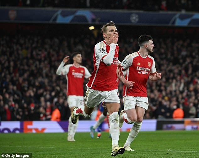 Arsenal are also in the last eight and there could be as many as six English clubs in the Champions League next season
