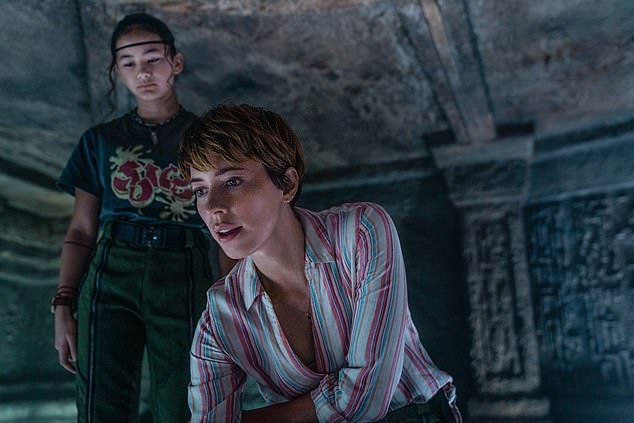 Rebecca Hall as Dr.  Ilene Andrews and Kaylee Hottle as Jia.  The harsh reality is that Adam Wingard's film isn't very good.  It's a sequel to Godzilla v Kong (2021) from the same director, which also wasn't much cop, but at least didn't monkey around with the audience