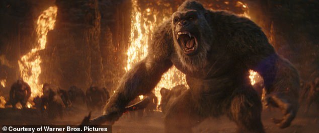 What passes for a story is Kong trudging around the primordial paradise known as Hollow Earth, which looks like it rose from the Jurassic Park cutting room floor, while Godzilla takes off in the Eternal City and whatever remains is from the Colosseum destroyed with one misplaced stamp of a large scaly foot
