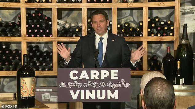 “There was really no public policy reason why we should have this ordinance,” DeSantis said