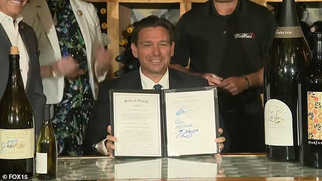 ID check: DeSantis spoke about the love some of the country's founders had for wine