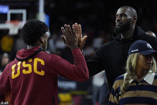 LeBron also seemed to criticize the current state of college basketball