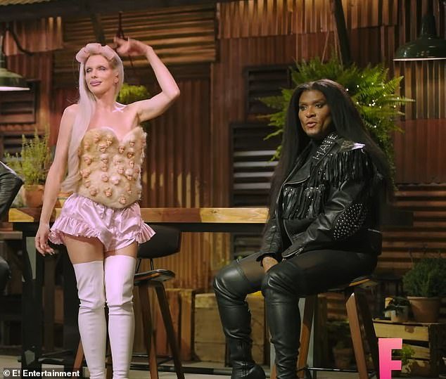 Julia and retired celebrity stylist Law Roach (R) will next co-host the reality TV design competition OMG Fashun, premiering May 6 on E!  Entertainment