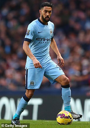 He would join Man City in 2011 and played alongside Carlos Tevez, Sergio Aguero and Kevin De Bruyne