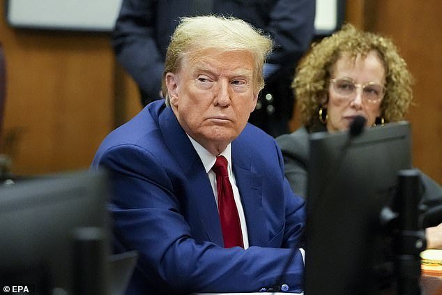Former President Donald Trump sat stone-faced in Manhattan criminal court Monday morning.  He was told he will appear in court on April 15, facing 34 offenses of falsifying company records.  His legal team had asked for more time to prepare a defense