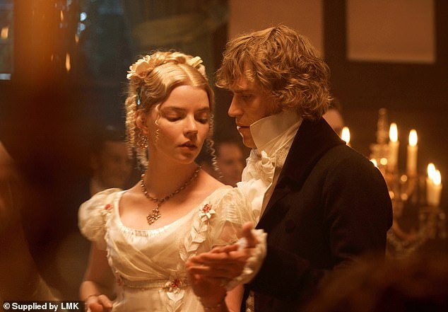 Jane Austen was another author on the site - with her classic Emma, ​​which included warnings about 'age gaps'.  Pictured: a scene from the movie Emma