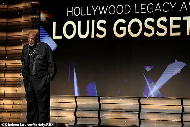Gossett will be honored at the Hollywood Legacy Award American Black Film Festival in February 2020