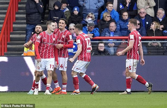 The win puts Bristol City in 12th place in the Championship, 11 points behind the play-offs