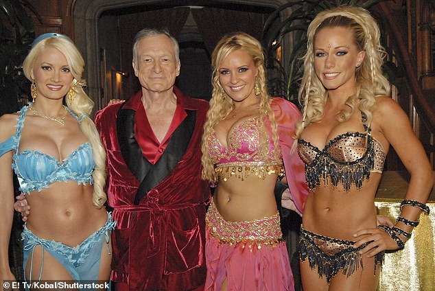The blonde bombshell dated Playboy founder Hugh Hefner, who died in 2017, from 2001 to 2008