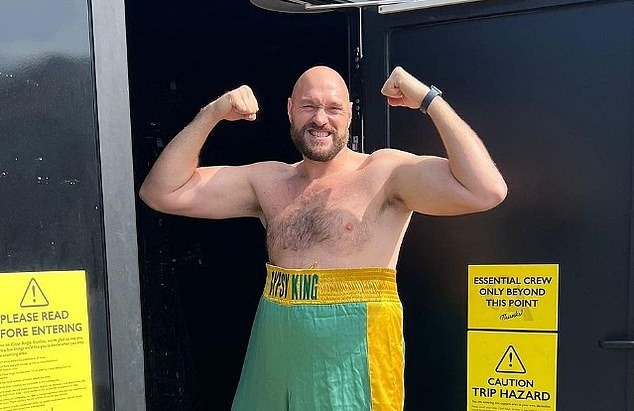 Fury got back up to win a split decision, but he was criticized for appearing out of shape before the fight