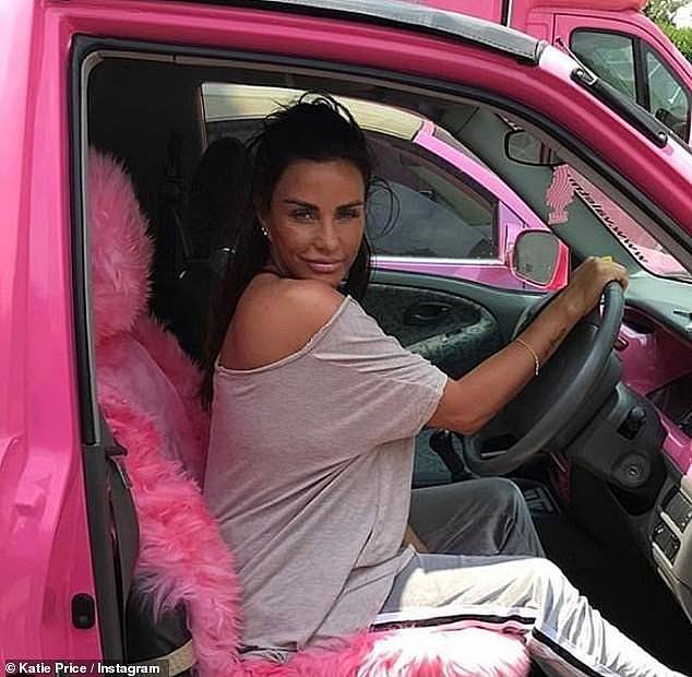 The former glamor model, 45, appeared on the show on Friday where she was quizzed about a two-year driving ban