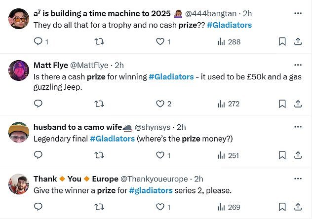 1711835062 178 Gladiators fans OUTRAGED as they call out major downgrade from