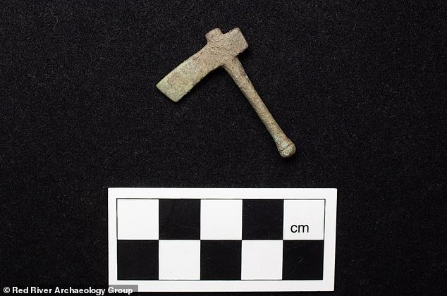 experts have uncovered miniature votive axes - small axes that were likely used as offerings to the gods.  These could have been deposited in a sacred area, usually to ask favor for the crops or harvest