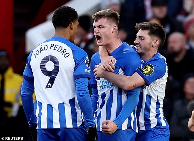Brighton have to play against Liverpool, with the injured top scorer Joao Pedro and Billy Gilmour missing