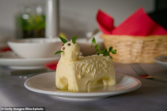 In Russia and Slovenia, instead of enjoying a chocolate animal, these countries make a butter version.