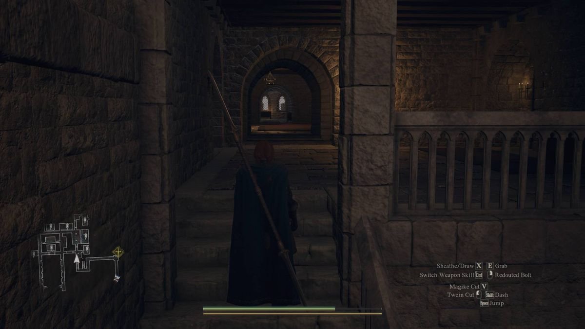 Dragon's Dogma 2 stairs to Sven's rooms