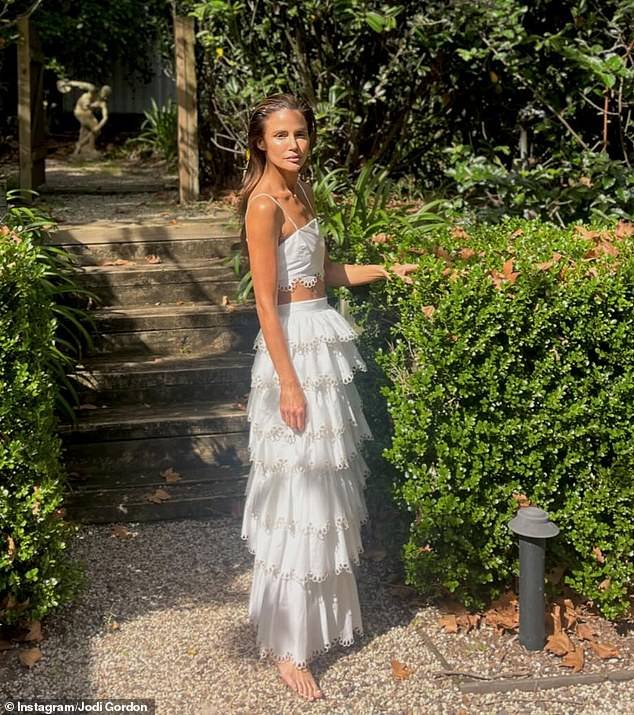 Jodi Gordon also shared a series of beautiful snaps on Instagram as she soaked up the sun on Easter Sunday
