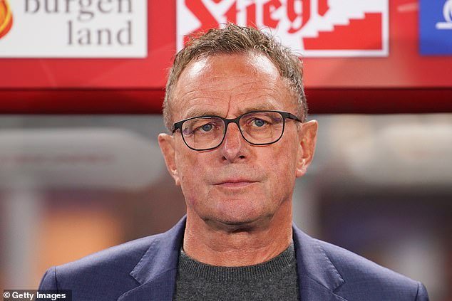 Austrian national coach Ralf Rangnick has left out three Rapid Vienna players involved in homophobic chants from his latest squad for the friendlies against Slovakia and Turkey this month