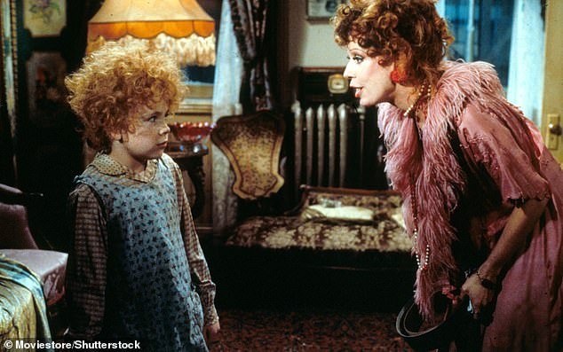 Burnett also enjoyed an illustrious career, having won five Golden Globe Awards, six Emmy Awards, a Special Tony Award and a Grammy;  depicted in Annie from 1982