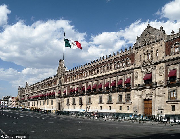 The structure of the National Palace dates back to the 18th century and was built on the site of the Aztec Emperor's palace