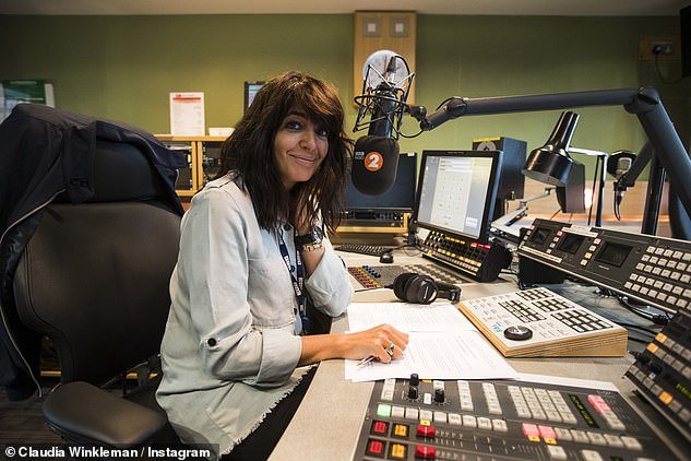Claudia Winkleman fought back tears as she said goodbye to her BBC Radio 2 show on Saturday
