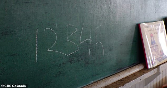 Blackboards contained vague texts dating back decades