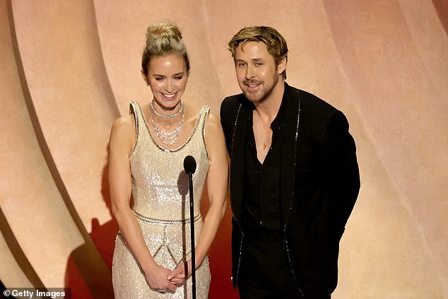 Emily Blunt and Ryan Gosling delivered one of the most hilarious moments of the 2024 Oscars as they teased the rivalry between their 'Barbenheimer' summer films