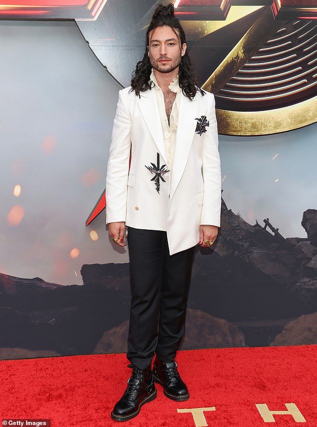 Ezra Miller's 31-year-old role as District Attorney Sinclair in the animated Amazon Prime Series Invincible has been quietly recast amid the numerous controversies surrounding the troubled star from 2020;  seen in June 2023 in Hollywood