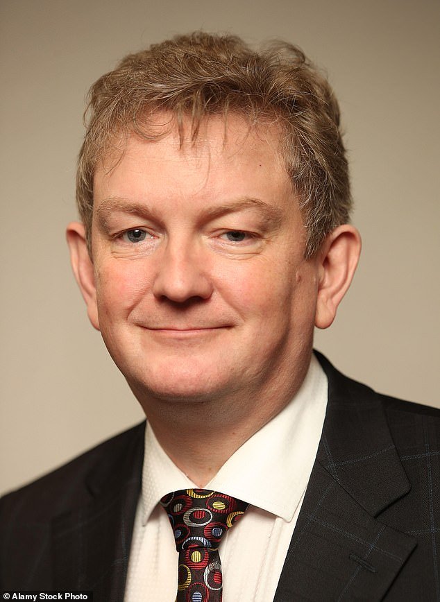 Jim Ferguson (pictured), who narrowly missed out on becoming an MP in the 2019 general election, said shots from the likes of Pfizer and Moderna were linked to 'rising deaths'