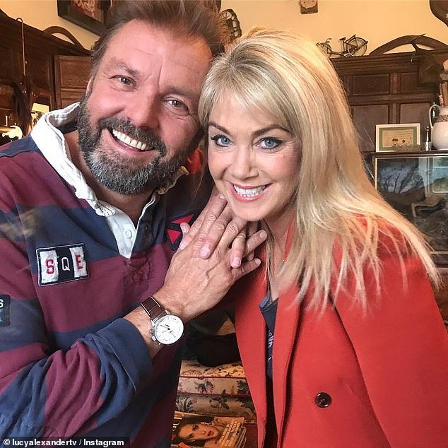 BBC presenter Lucy Alexander has addressed rumors about whether she would return to Homes Under The Hammer (Pictured: Lucy with former co-host Martin Roberts)