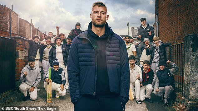 Andrew 'Freddie' Flintoff will return to TV screens in the second series of his show Field Of Dreams - more than a year after his horror crash on Top Gear - which was revealed on Thursday (pictured in the first series of Field Of Dromen)