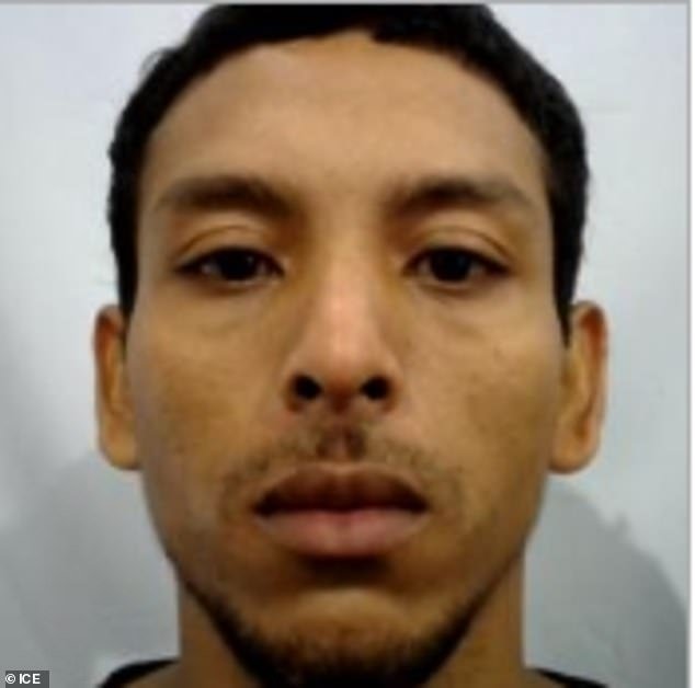 This is the mugshot of the Venezuelan migrant infamous for sharing tips on how to raid vacant homes in the US, who is currently on the run from ICE.  The recording was made on April 23, 2022