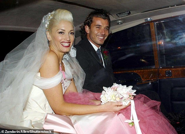 Gavin Rossdale opened up about his 'grueling' divorce from Gwen Stefani on Thursday;  Gwen and Gavin pictured in 2002
