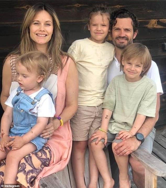 Last year, Princess Sofia and her husband Prince Carl Philip shared a sweet family photo as they celebrated the arrival of summer