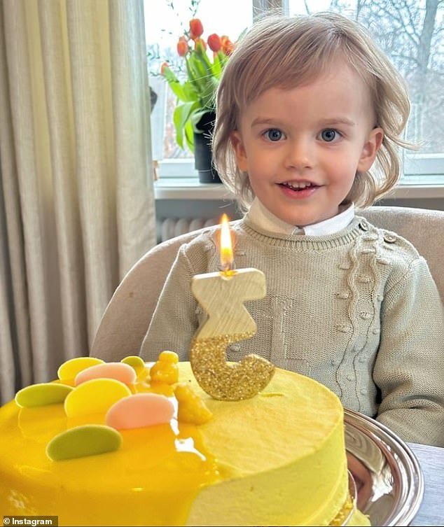 Princess Sofia of Sweden and her husband Prince Carl Philip have shared a sweet new portrait of their youngest son, Prince Julian, to mark his third birthday