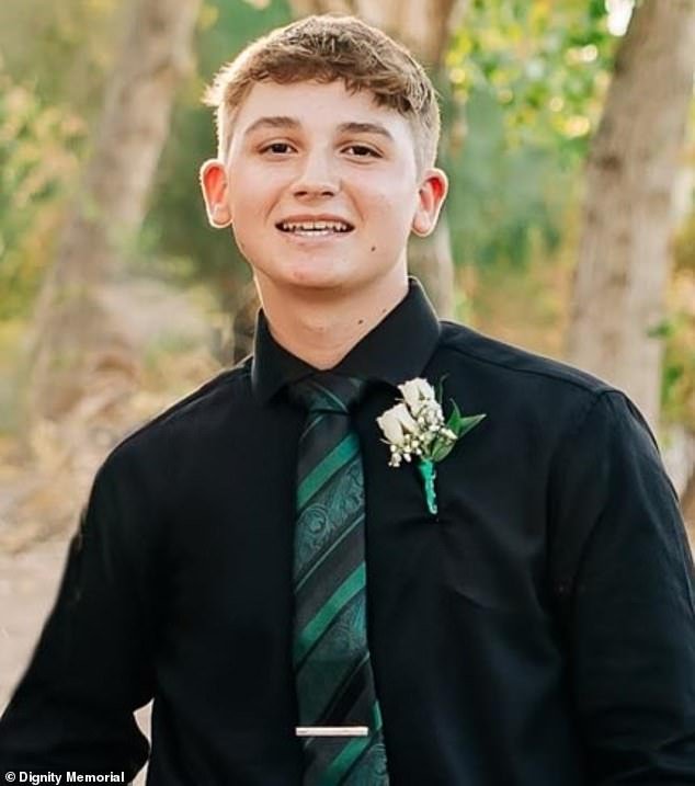 Preston Lord, 16, was left to die on a Queen Creek road outside Phoenix after being attacked at the party on October 28 and suffering critical injuries