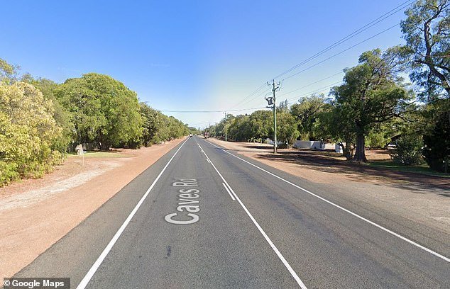 A 12-year-old boy was hit and seriously injured on a popular tourist route in Washington (pictured shows Caves Road, a 70-mile stretch of road south of Perth)