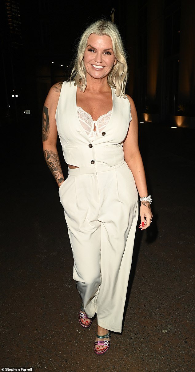 Kerry Katona boasted she can 'still attract younger men' thanks to her many cosmetic surgeries, but admits it makes her look like an 'Etch A Sketch MILF'
