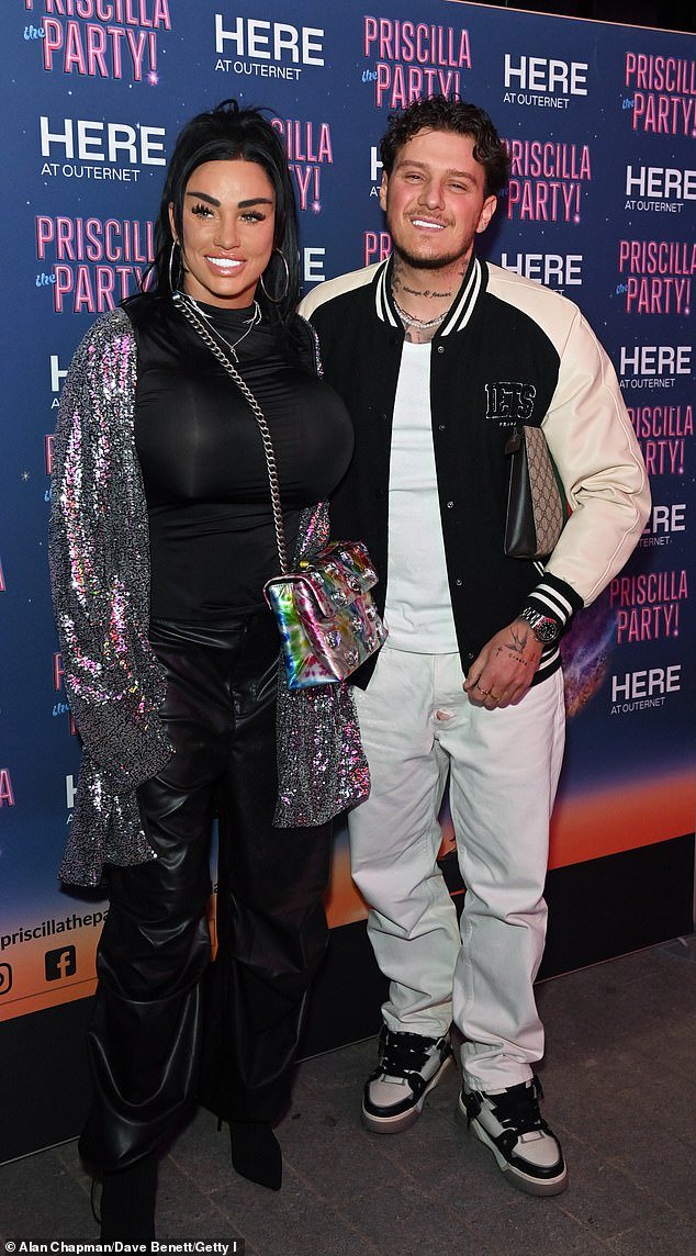 In recent weeks, the former glamor model has made numerous red carpet appearances with JJ, including on the opening night of theater show Priscilla The Party!  Monday in London