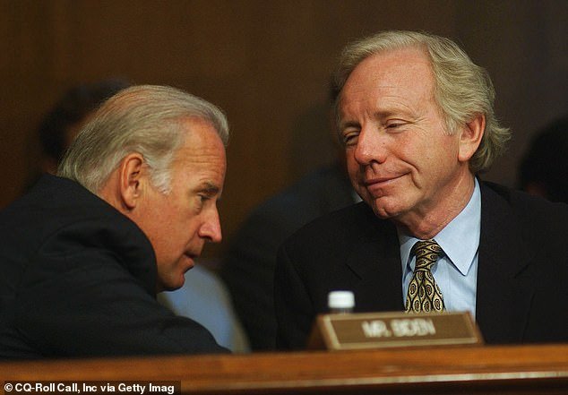 Former Connecticut Senator Joe Lieberman wrote a book about a Connecticut power broker and said of Biden: 'I haven't seen him do enough of it now as president'