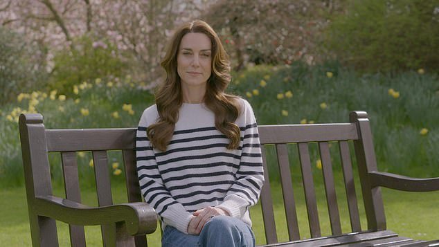 Kate Middleton posted a video online revealing her cancer diagnosis and that she was receiving preventive chemotherapy