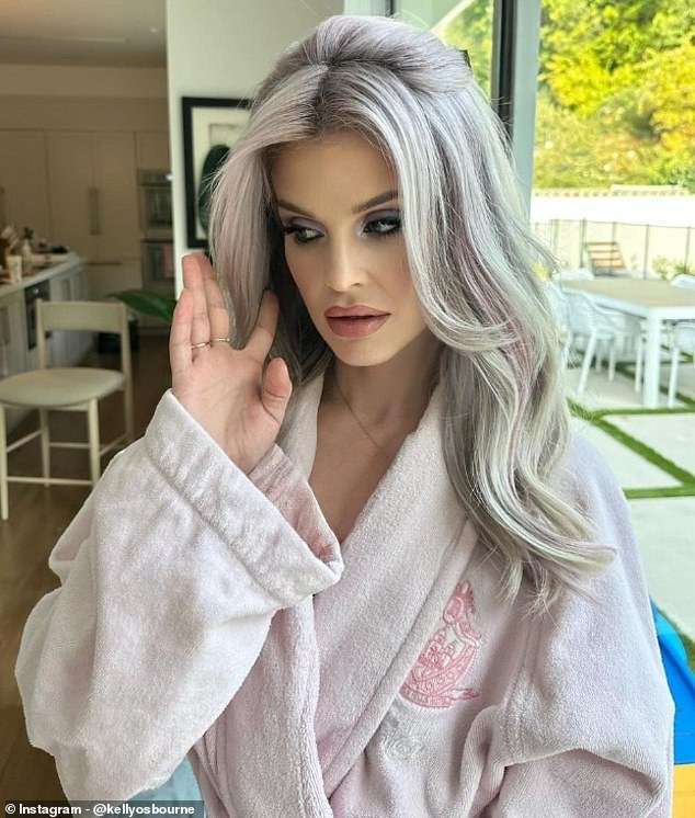Kelly Osbourne, 39, said goodbye to five years of dark purple hair as she unveiled a stunning new look on Instagram on Thursday
