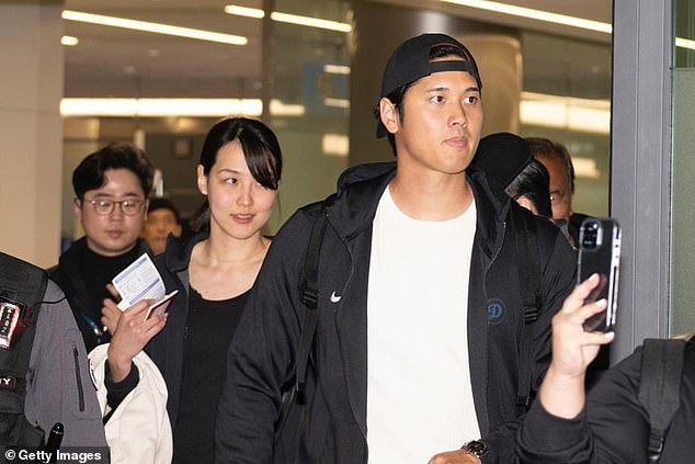 Shohei Ohtani revealed last week that his wife was former professional basketball player Mamiko Tanaka