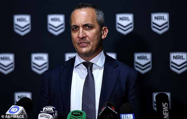 NRL CEO Andrew Abdo said it is important for players to be authentic, but they must also be respectful